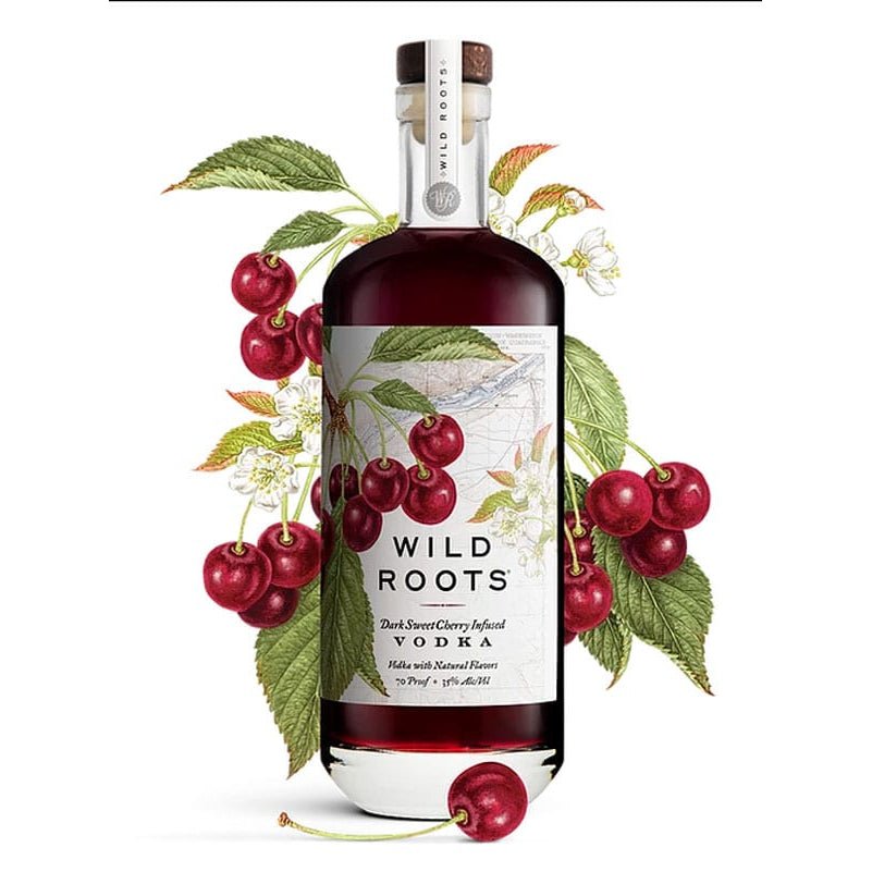 Wild Roots Dark Sweet Cherry Infused Vodka - Uptown Spirits
