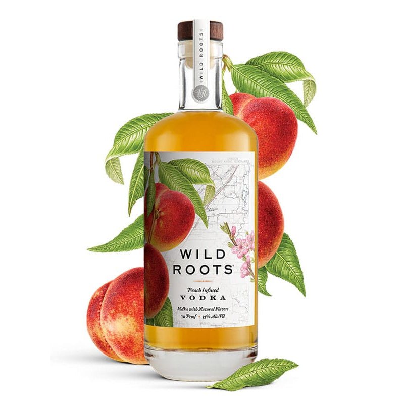 Wild Roots Peach Infused Vodka - Uptown Spirits
