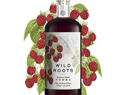 Wild Roots Raspberry Infused Vodka 750ml - Uptown Spirits