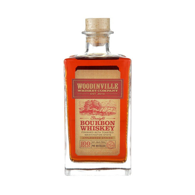 Woodinville Applewood Staves Bourbon Whiskey 750ml - Uptown Spirits