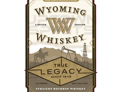 Wyoming True Legacy Limited Edition Bourbon Whiskey 750ml - Uptown Spirits
