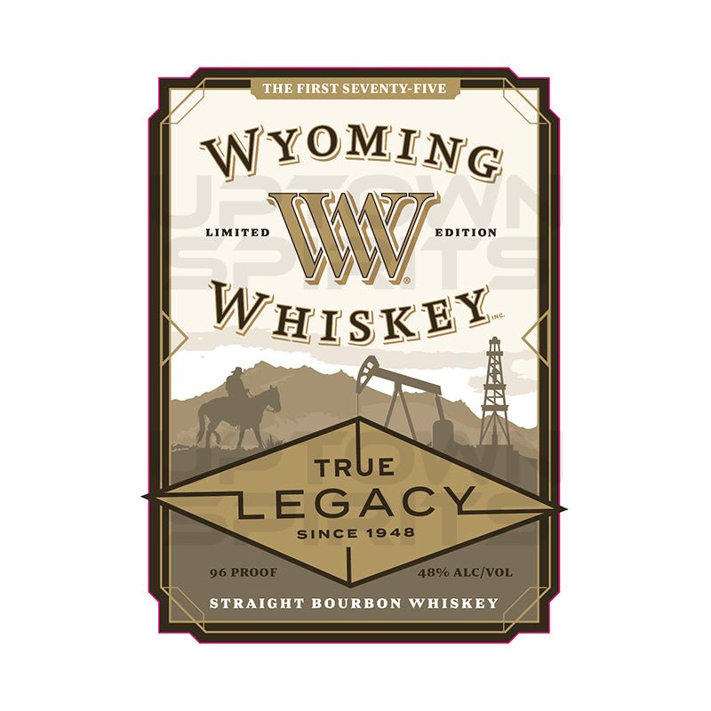 Wyoming True Legacy Limited Edition Bourbon Whiskey 750ml - Uptown Spirits