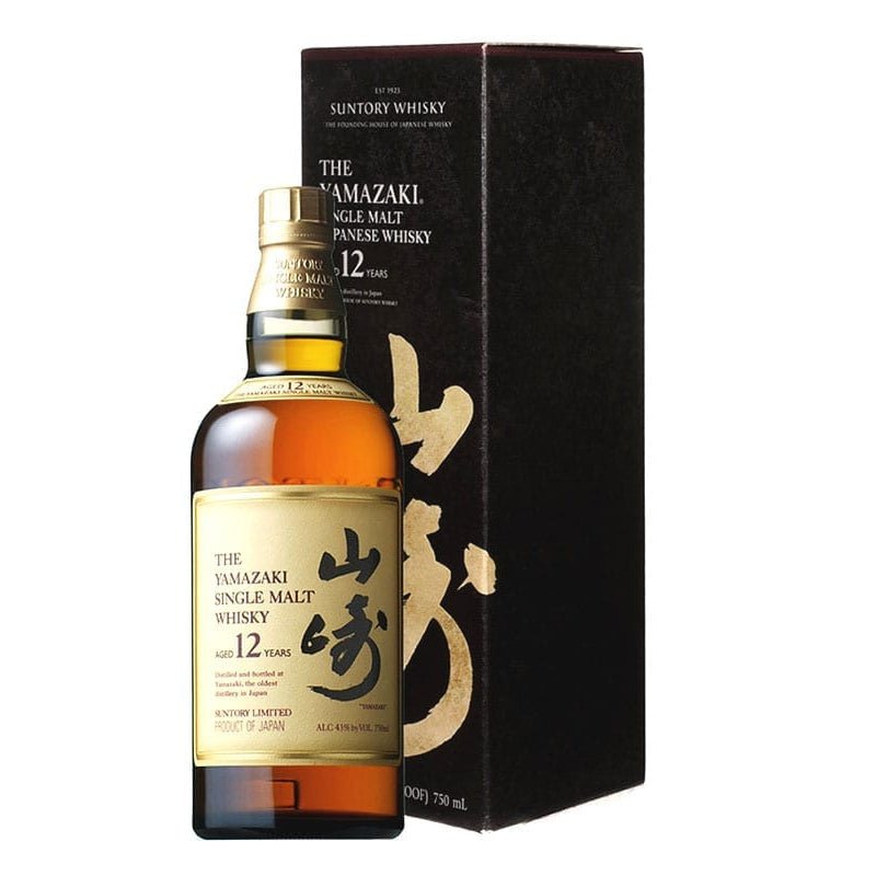Yamazaki 12 Year Single Malt Japanese Whiskey 750ml - Uptown Spirits