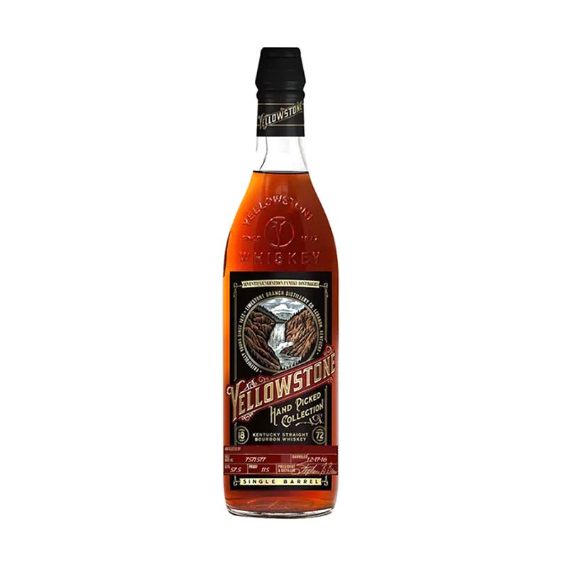 Yellowstone Single Barrel Hand Picked Collection Bourbon Whiskey 750ml - Uptown Spirits