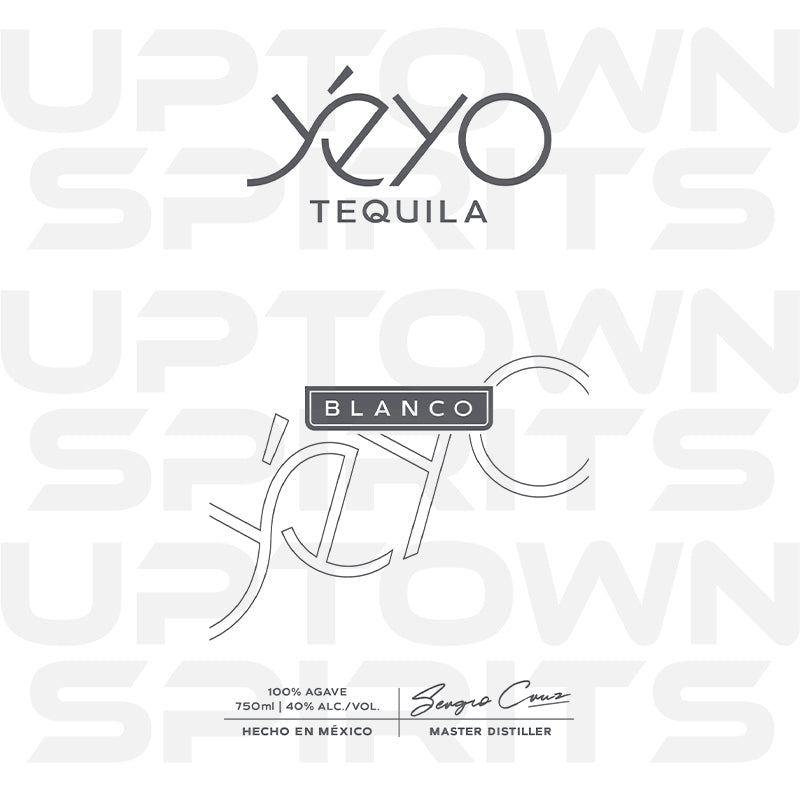 Yeyo Blanco Tequila 750ml - Uptown Spirits